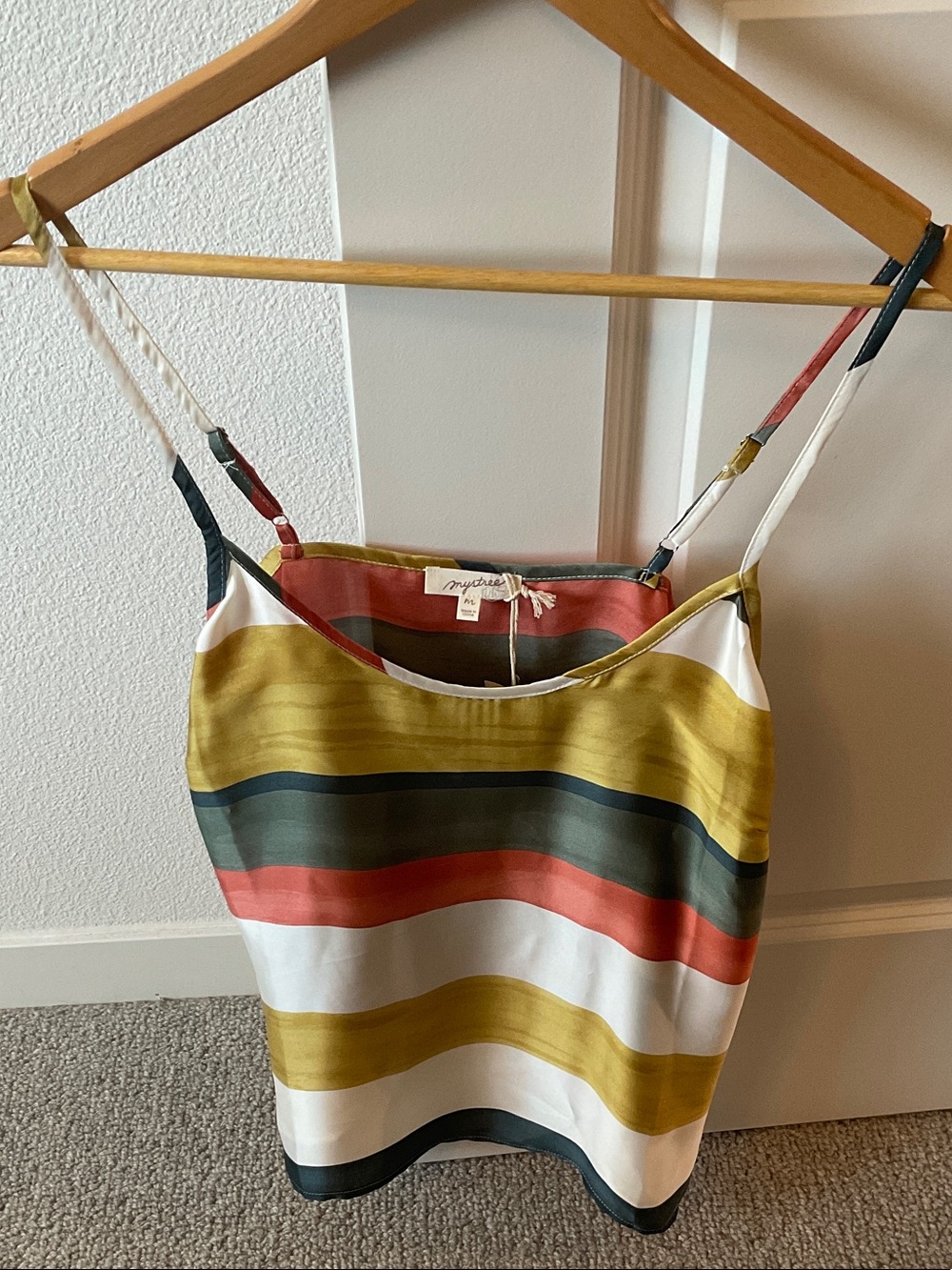 Silky soft cami with adjustable straps.